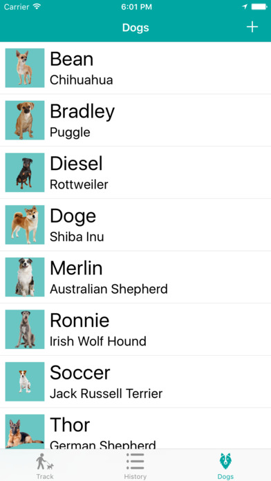 Track your walk - Dog walk screenshot 3