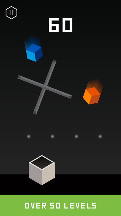 Cube Catcher - Catch The Falling Blocks! screenshot 3