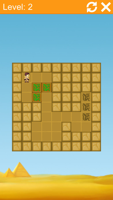 The lost treasure puzzle game screenshot 3