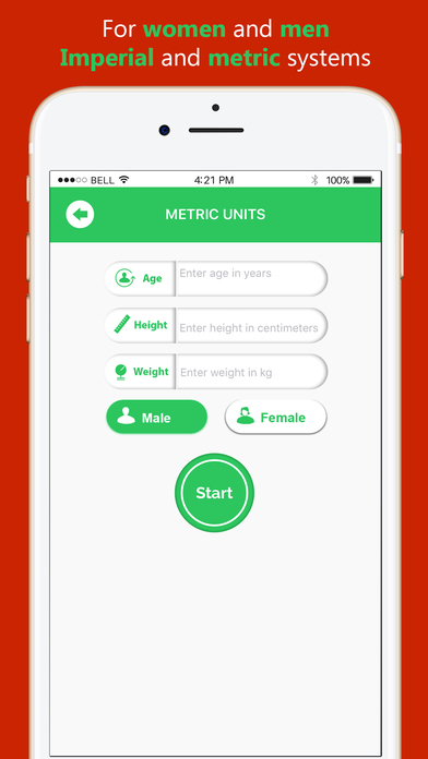 BMI Calculator - ideal weight loss tracker - W&M screenshot 3