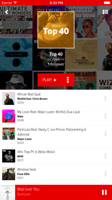 Vodafone Music Zambia screenshot 2