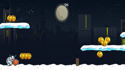 Crazy Yeti In Snowy Dark Townz screenshot 3