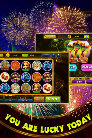 Triple Down Casino Slots - Deluxe HD Slot Machines screenshot 3