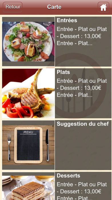 Au Bistrot Gourmand screenshot 3