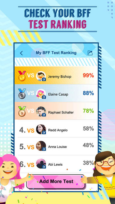 BFF Friendship Test - Quiz & Games screenshot 2