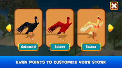 Flying Stork Simulator: Bird Life 3D screenshot 4