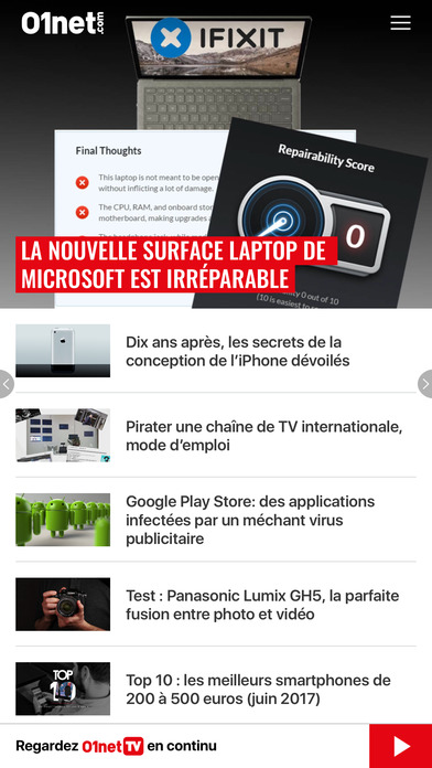 iPhone Screenshot 1
