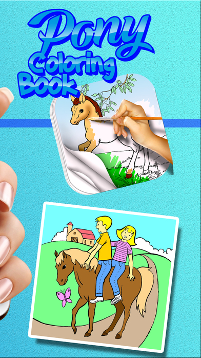 Pony Coloring Book – My Colouring Pages for Adults screenshot 2