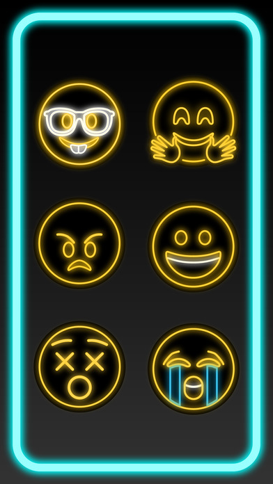 Neon Emoji screenshot 2
