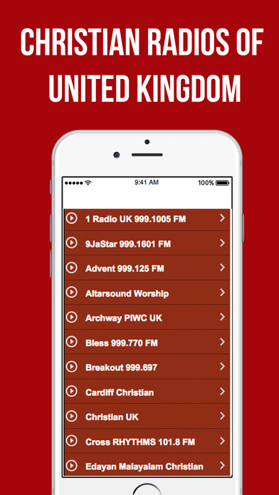 Christian Radios of United Kingdom screenshot 3