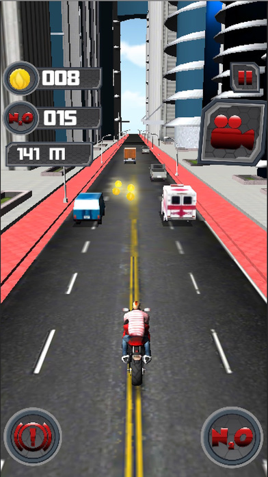 Heavy Bike Racers - 3D Real Burn Out screenshot 2