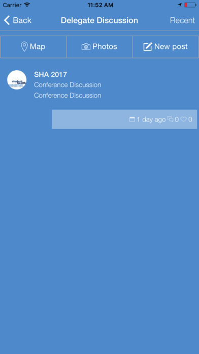 SHA Conference screenshot 3