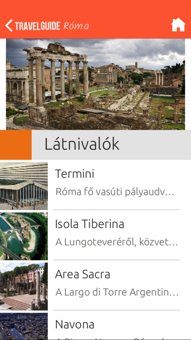 Travel Guide Róma screenshot 4