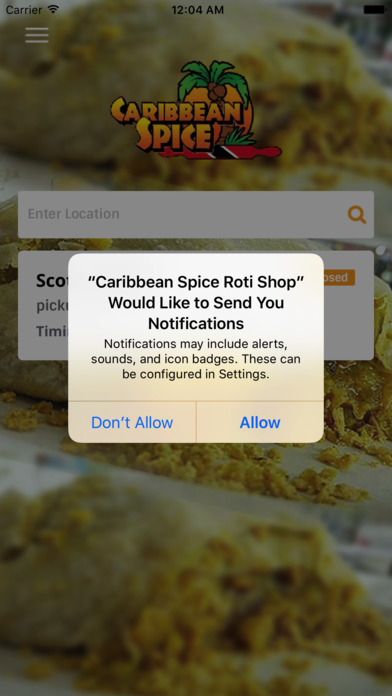 Caribbean Spice Roti Shop screenshot 2
