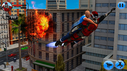 Super Flying Robot: City Lifeguard screenshot 3