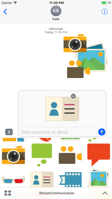 Communication Sticker screenshot 3
