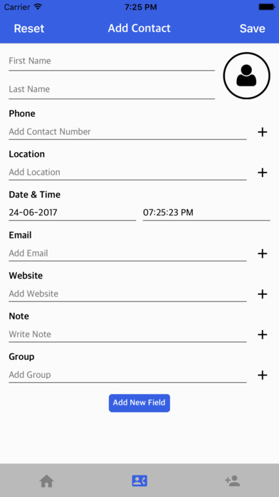 Phonebook : Save Contacts with Location & Notes screenshot 3