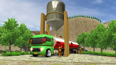 Oil Tanker Truck Offroad Fuel Transporter screenshot 4