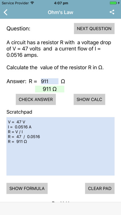 Electricity Questions screenshot 3