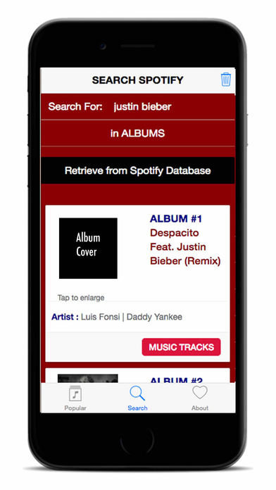 My Music and Song Samples Database screenshot 3
