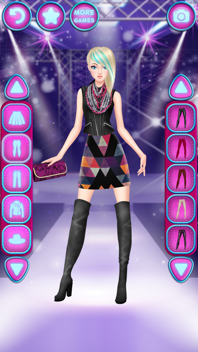 Fashion Show Dress Up - games for girls screenshot 2