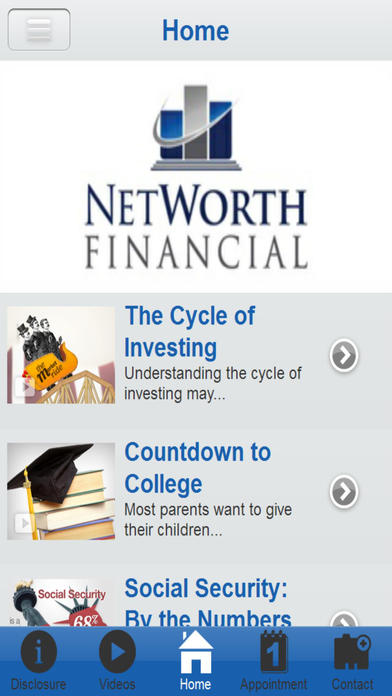 Networth Financial screenshot 2