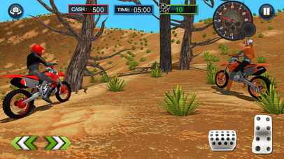 Fast Desert Bike Rivals : Crazy Uphill Driver screenshot 2