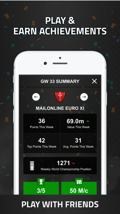 MailOnline - Fantasy Football screenshot 3