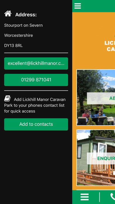 Lickhill Manor Caravan Park screenshot 2