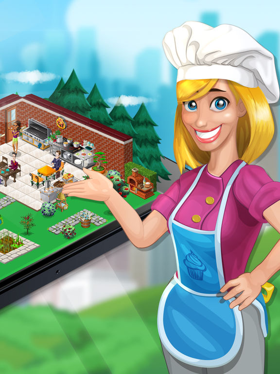 Screenshots of Chef Town: Cooking Simulation for iPad