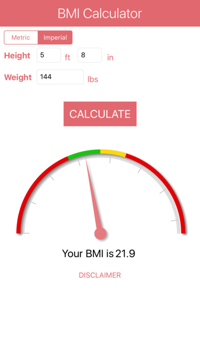 Body Mass Indicator Calculator screenshot 4