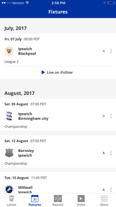 Ipswich Town Official App screenshot 2