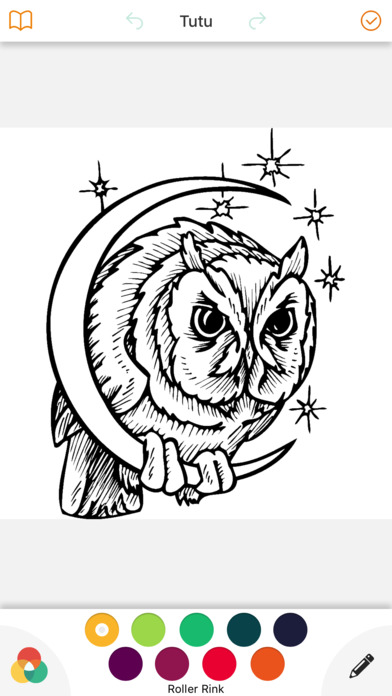 Best Owls Coloring Book screenshot 2