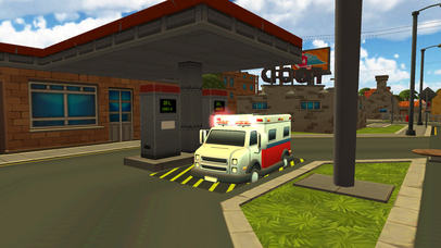 Ambulance Rescue Driving Simulator 2017 screenshot 3