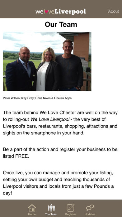We Love Liverpool Registration App screenshot 2