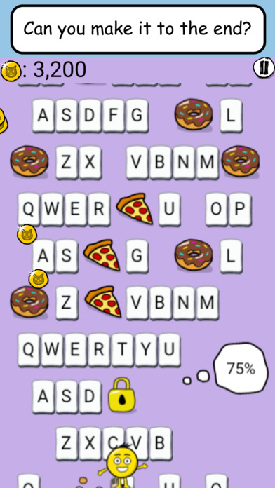 Emoji Game - Tap, jump, find food... and don't die screenshot 2
