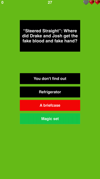 Trivia for Drake and Josh -American TV Sitcom Quiz screenshot 4
