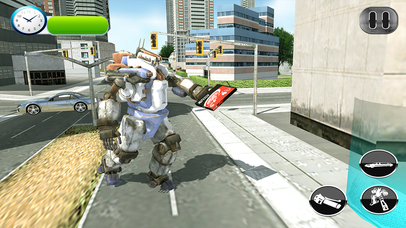Delivery Robot: Car Transform screenshot 2