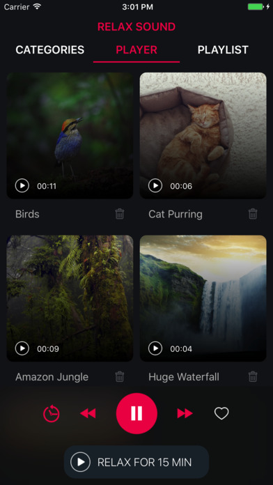 Relax Sounds - Relaxing Nuature & Ambient Melodies screenshot 2