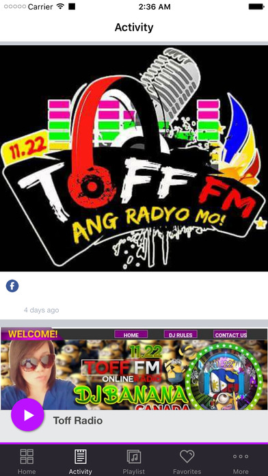 Toff Radio screenshot 2