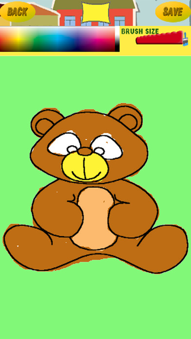 Color Painting Games Drawing Bear Version screenshot 3
