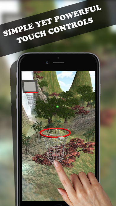 Jungle Ball Shot - Fling From Basket to Basket screenshot 3