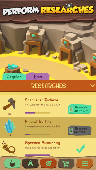 Tiny Miners: Clicker Game screenshot 2