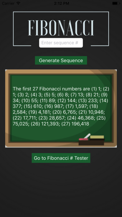Fibonacci Generator screenshot 4
