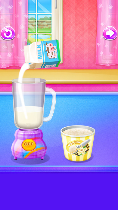 Unicorn Ice Cream Milkshake screenshot 2