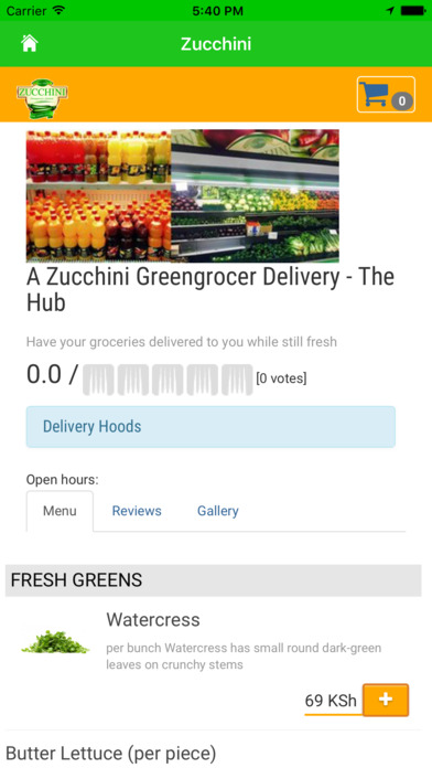 Zucchini screenshot 2
