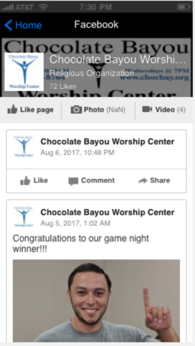 Chocolate Bayou Worship Center screenshot 3