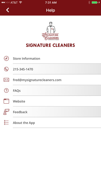 Signature Cleaners screenshot 4