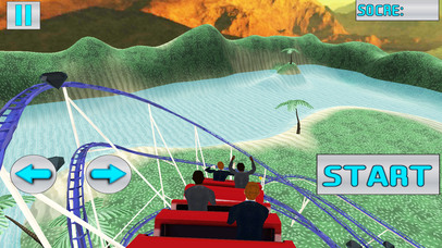 3D Amazing Roller Coaster Simulator screenshot 2