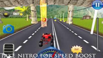 Xtreme Quadbike Endless Roadway Racing screenshot 3
